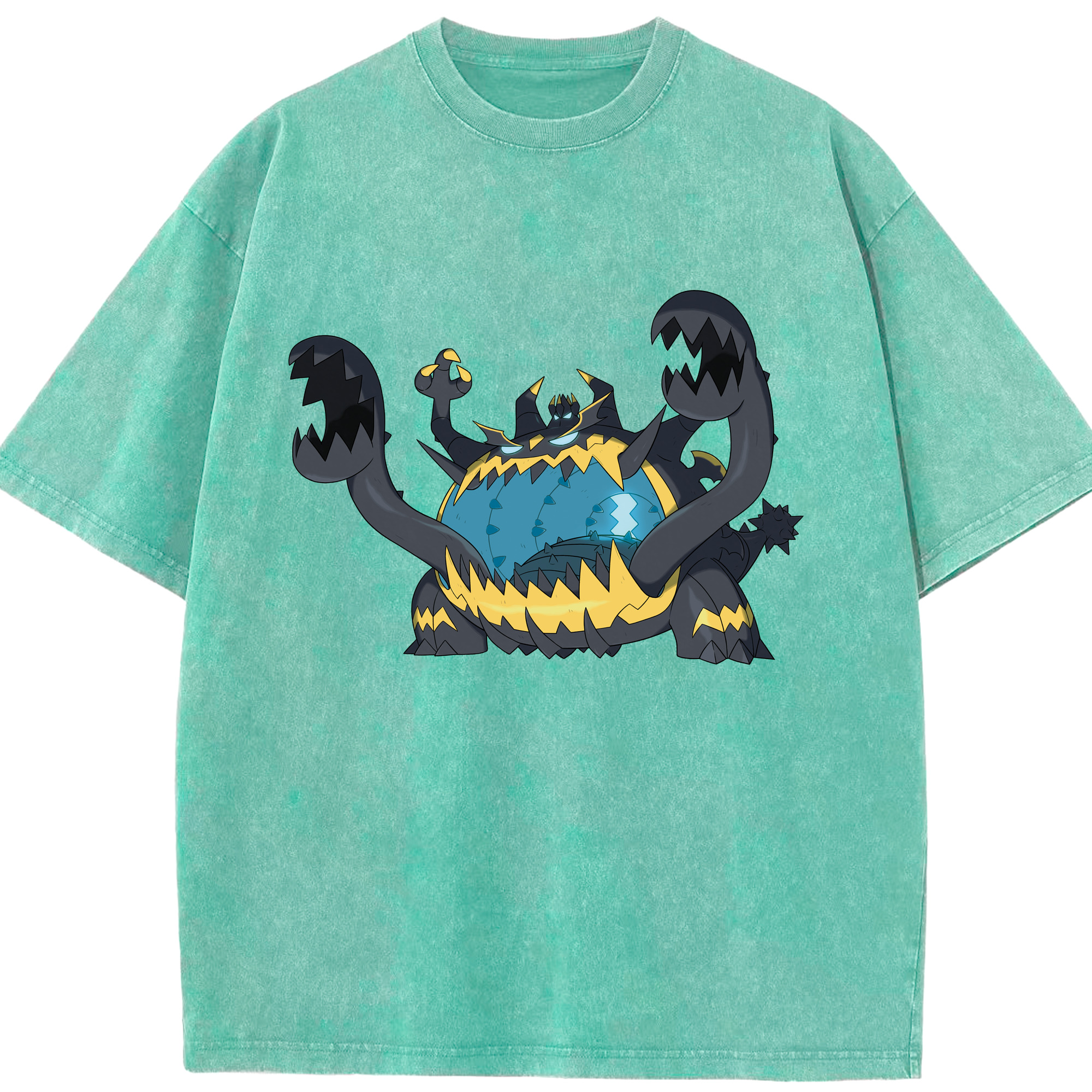 （画像用） ポケットモンスター Pokémon 綿100% ヴィンテージ風 半袖Tシャツ（フロントプリント）